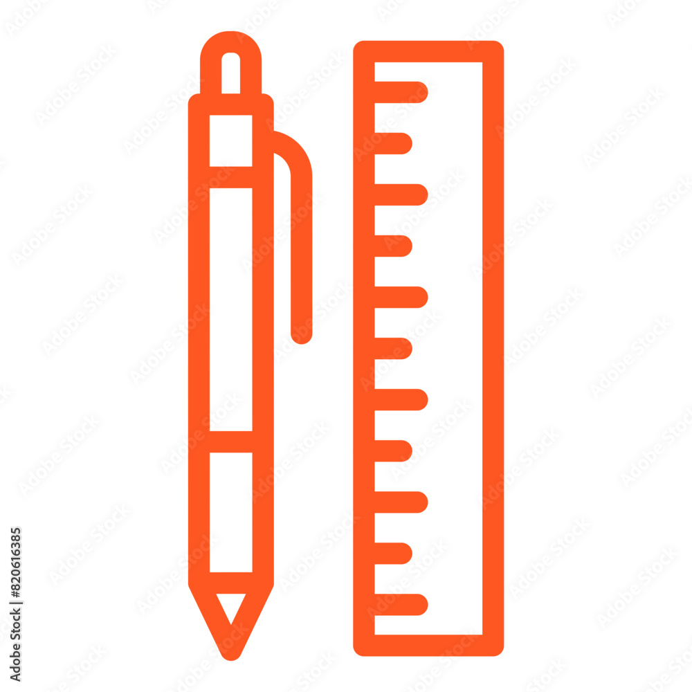 Stationery Vector Icon Design Illustration Stationery Vector Icon Design Illustration