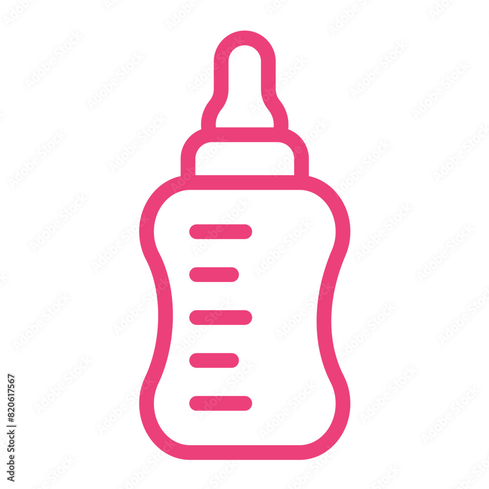 Baby bottle Vector Icon Design Illustration Baby bottle Vector Icon Design Illustration