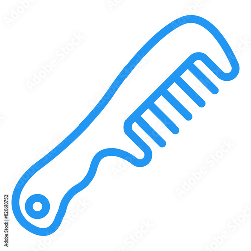 Hair comb Vector Icon Design Illustration