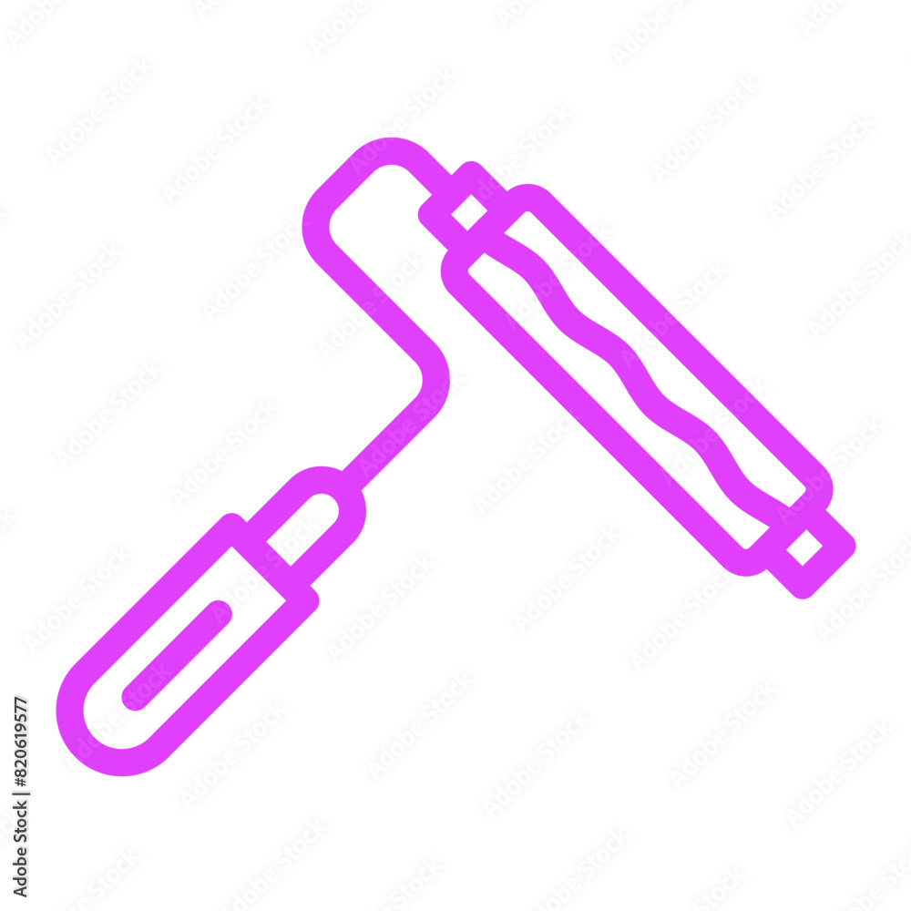 Paint roller Vector Icon Design Illustration Paint roller Vector Icon Design Illustration