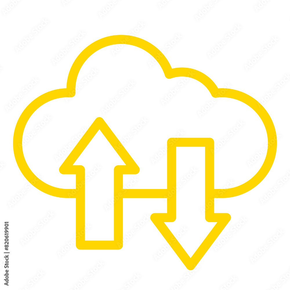 Data transfer Vector Icon Design Illustration Data transfer Vector Icon Design Illustration