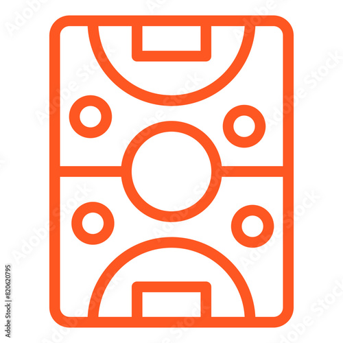 Air hockey Vector Icon Design Illustration