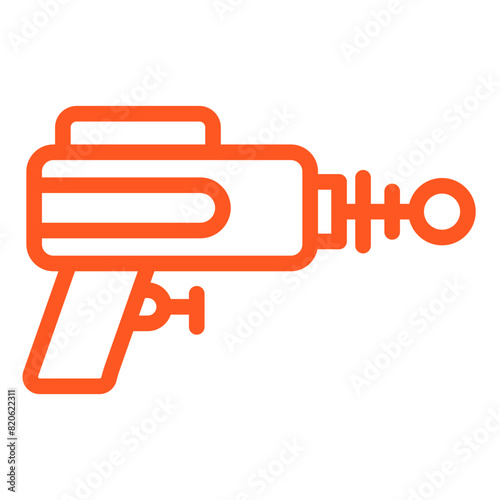 Laser gun Vector Icon Design Illustration