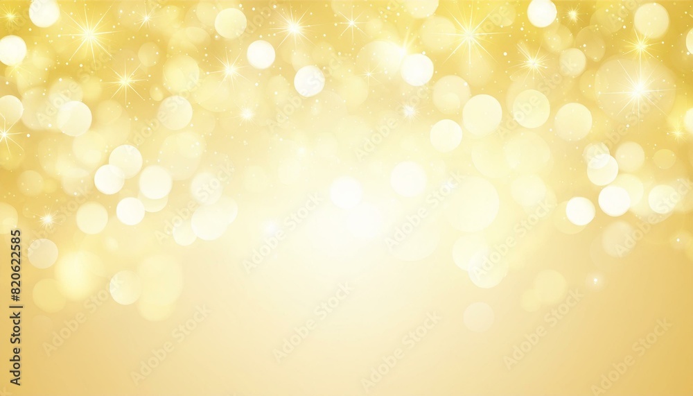 Glitter effect, yellow background Glitter effect, yellow background
