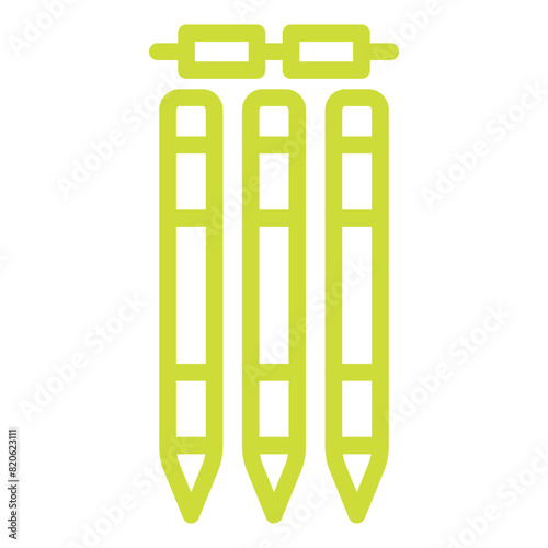 Wickets Vector Icon Design Illustration