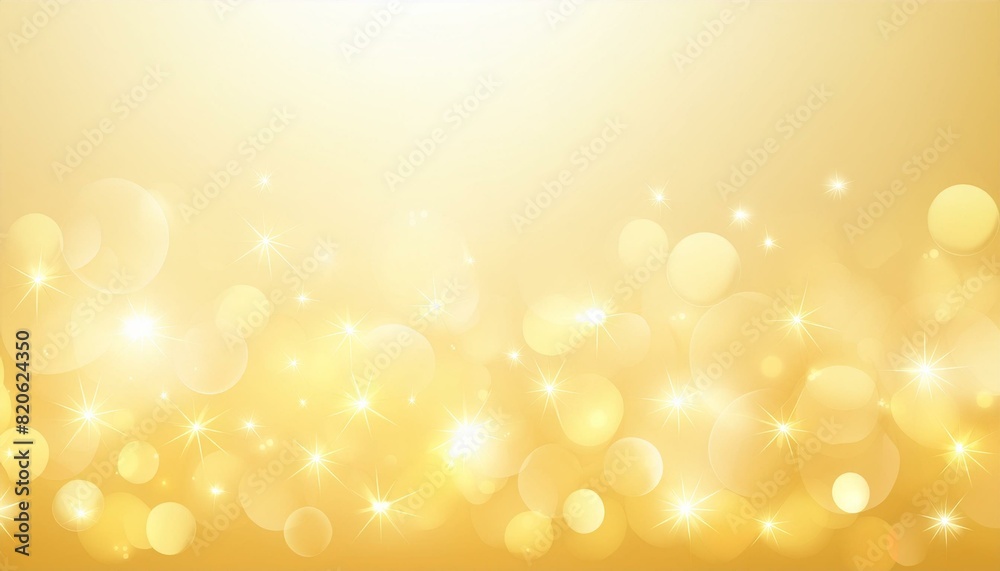 Glitter effect, yellow background Glitter effect, yellow background