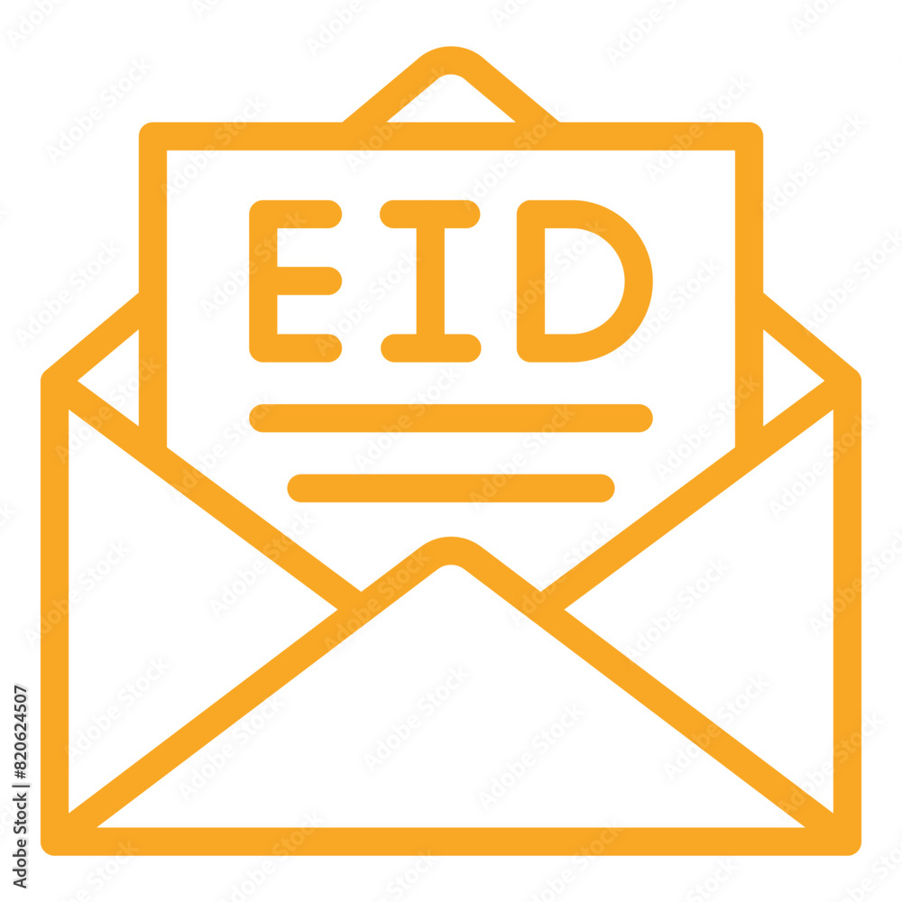 Eid card Vector Icon Design Illustration Eid card Vector Icon Design Illustration