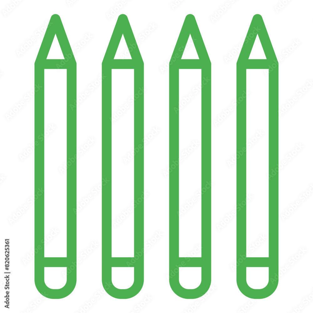 Eye pencil Vector Icon Design Illustration Eye pencil Vector Icon Design Illustration