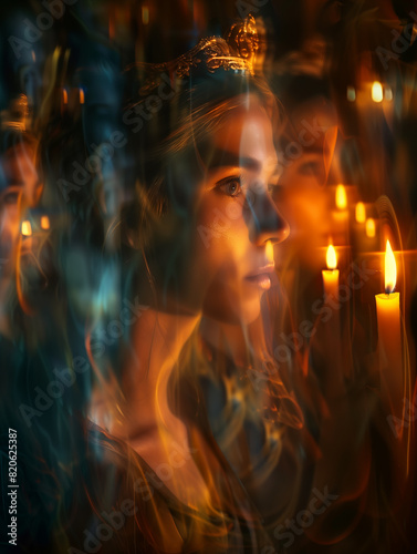 A young Swedish woman, ador...