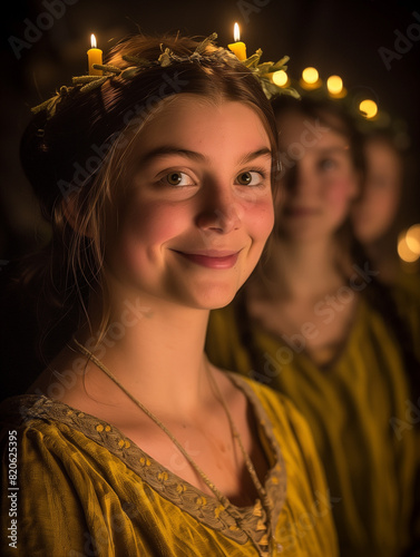 A young Swedish woman, ador...