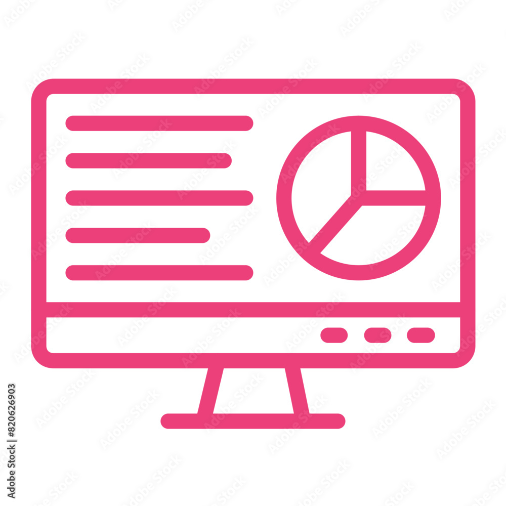 Business report Vector Icon Design Illustration Business report Vector Icon Design Illustration