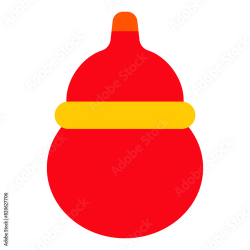 Calabash Icon in Flat Style