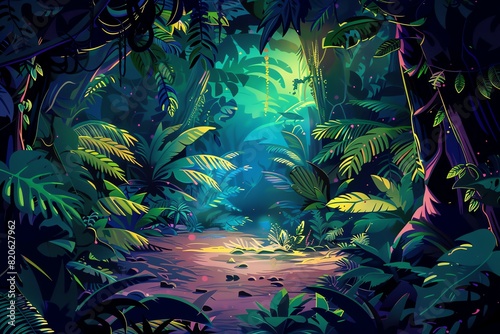 Jungle Fantasy scene