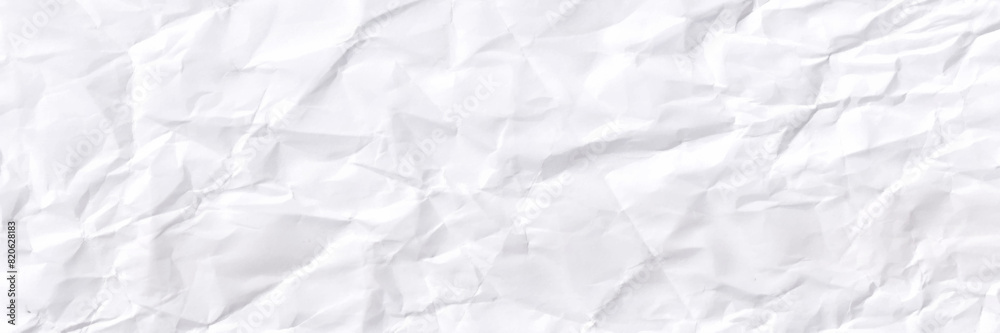 White crumpled paper texture background. White Paper Texture background. Crumpled white paper abstract shape background with space paper for text White crumpled paper texture background. White Paper Texture background. Crumpled white paper abstract shape background with space paper for text