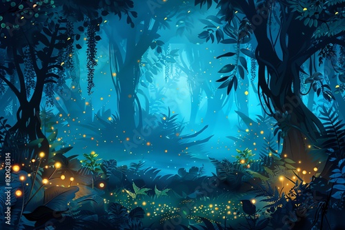 Jungle Fantasy scene © DudeDesignStudio