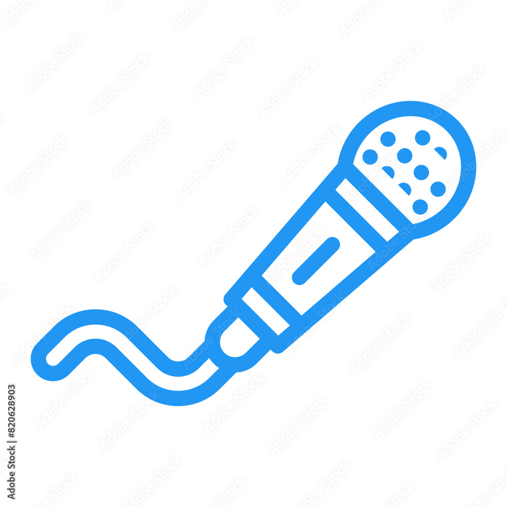 Microphone Vector Icon Design Illustration Microphone Vector Icon Design Illustration