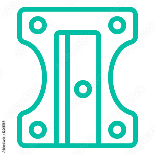 Pencil Sharpener Vector Icon Design Illustration