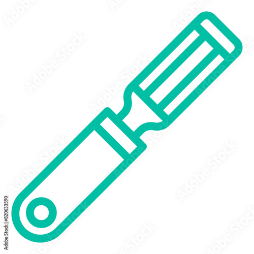 Chisel Vector Icon Design Illustration