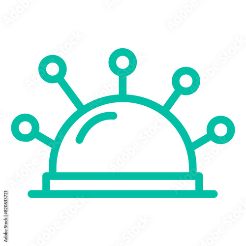 Pincushion Vector Icon Design Illustration