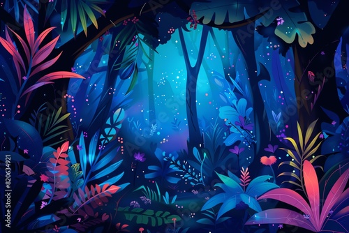 Jungle Fantasy scene © DudeDesignStudio