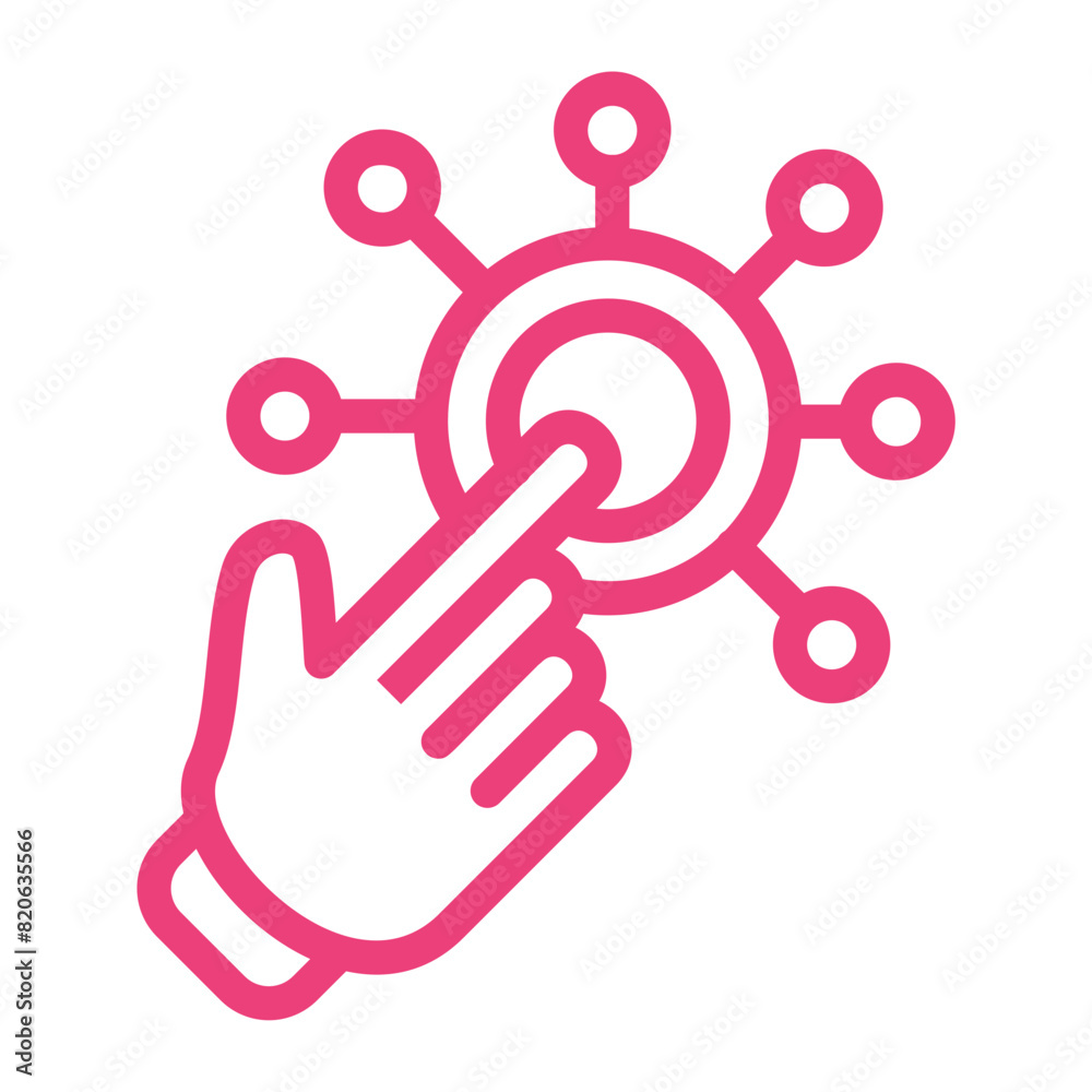 Interaction Vector Icon Design Illustration Interaction Vector Icon Design Illustration
