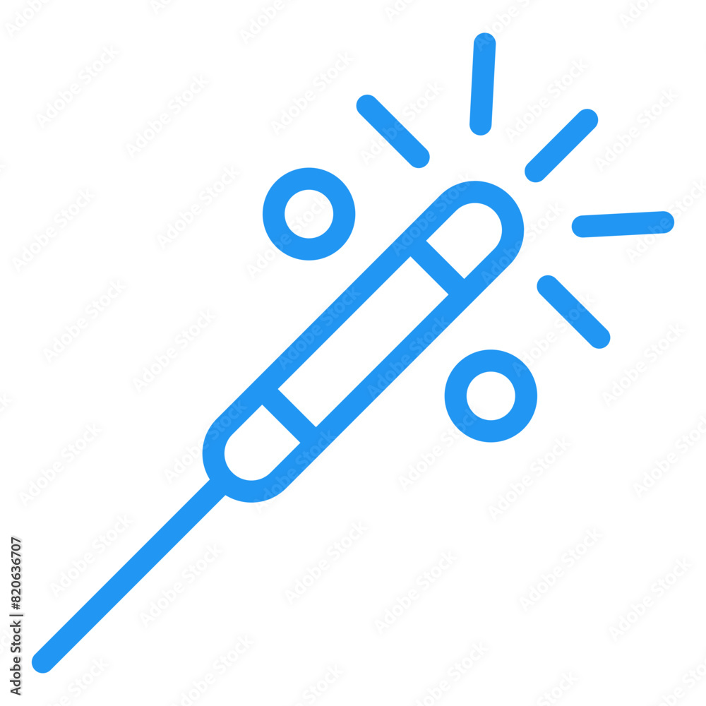 Bengal Light Vector Icon Design Illustration Bengal Light Vector Icon Design Illustration
