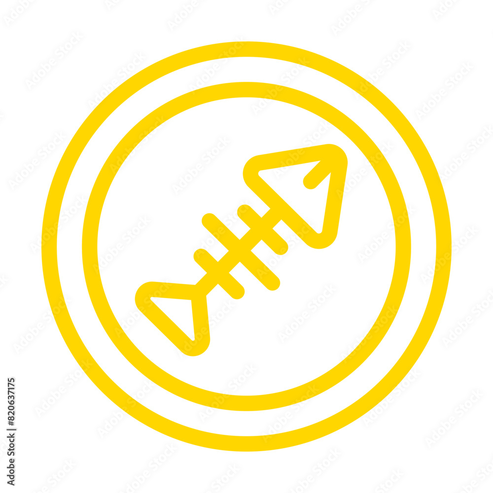 Fish Vector Icon Design Illustration Fish Vector Icon Design Illustration