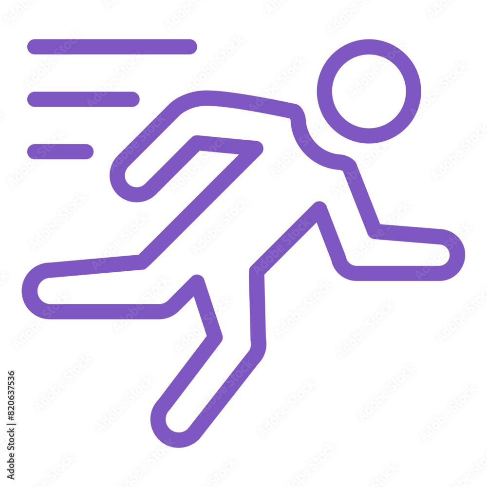 Sport run Vector Icon Design Illustration Sport run Vector Icon Design Illustration