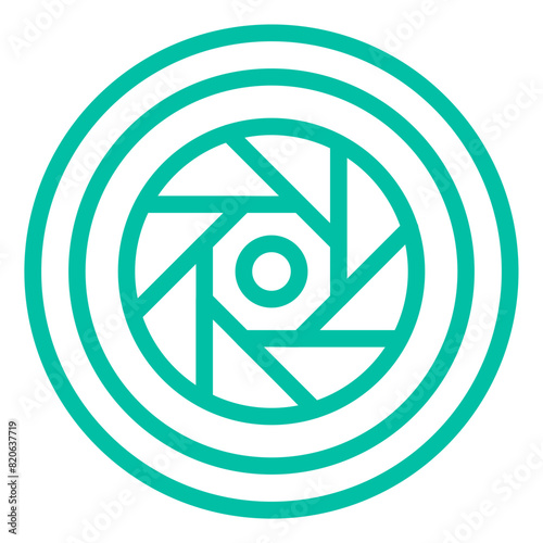 Diafragma Vector Icon Design Illustration
