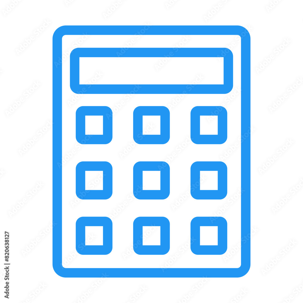Calculator Vector Icon Design Illustration Calculator Vector Icon Design Illustration