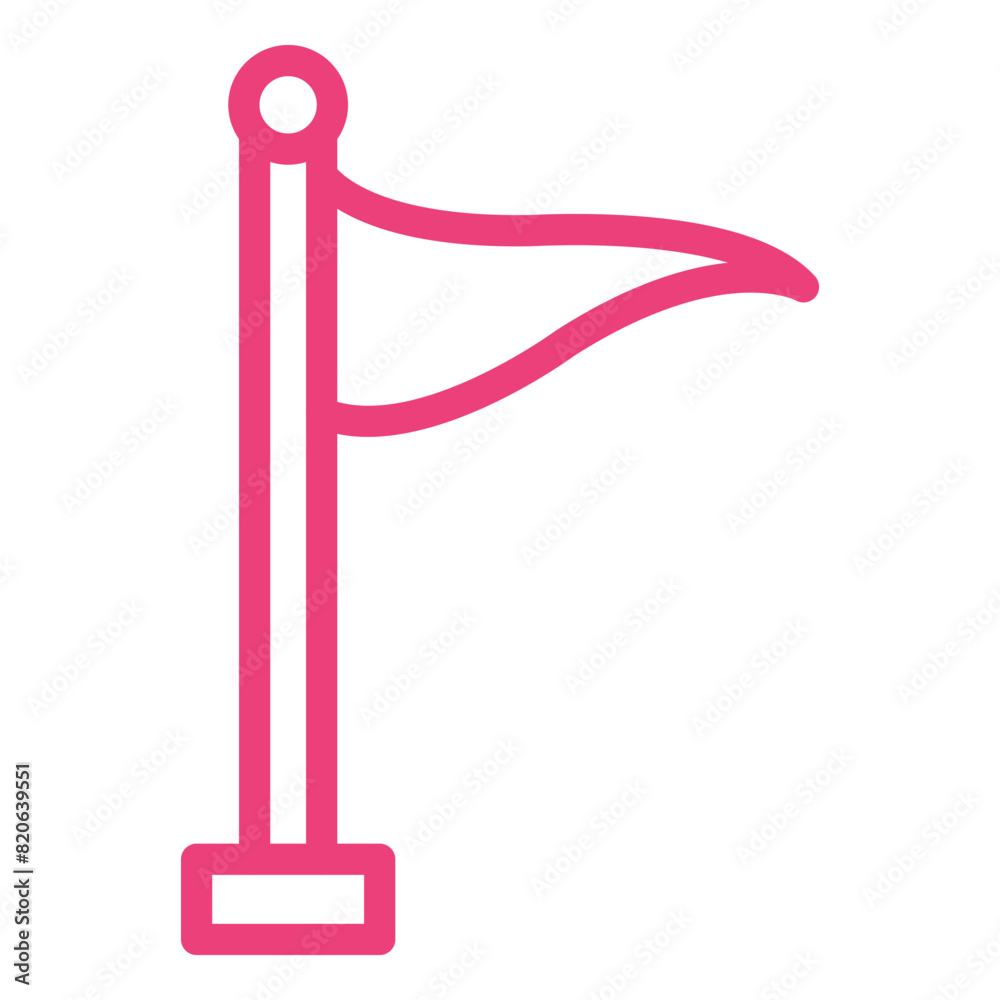 Flag Vector Icon Design Illustration Flag Vector Icon Design Illustration