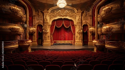 Interior of the church of the holy sepulchre. AI generated art illustration.