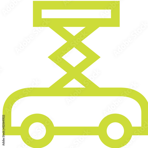 Car Jack Vector Icon Design Illustration