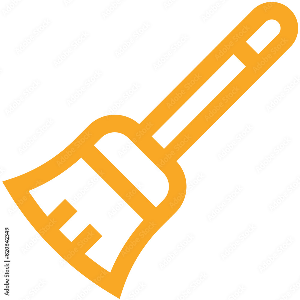 Feather duster Vector Icon Design Illustration Feather duster Vector Icon Design Illustration