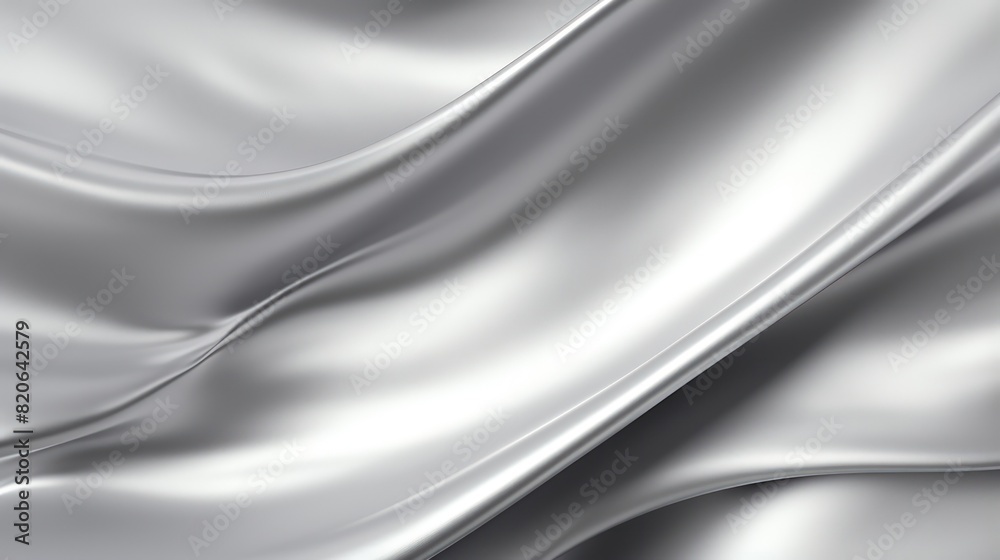 Abstract Silver Metallic Texture Background