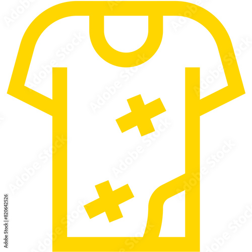 Dirty clothes Vector Icon Design Illustration