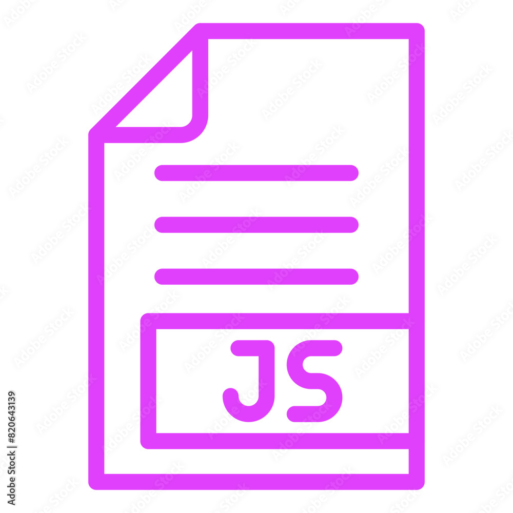JS Vector Icon Design Illustration JS Vector Icon Design Illustration
