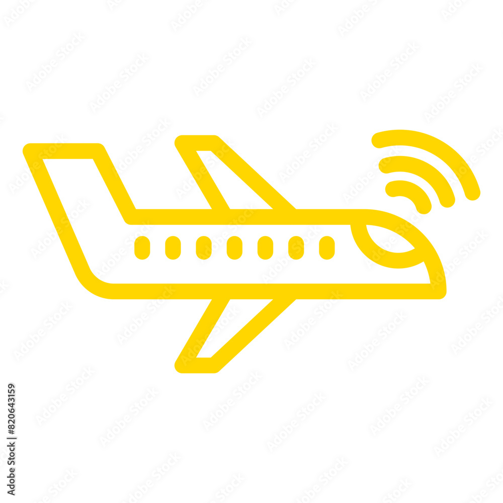 Airplane Vector Icon Design Illustration Airplane Vector Icon Design Illustration
