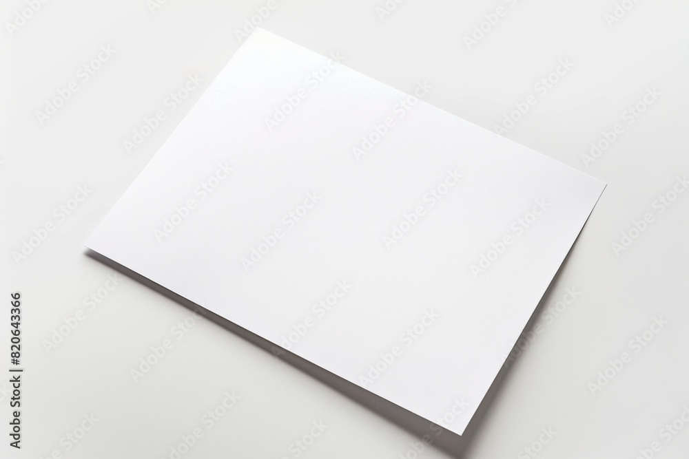 Paper Mockup on Isolated Background created with Generative AI Paper Mockup on Isolated Background created with Generative AI