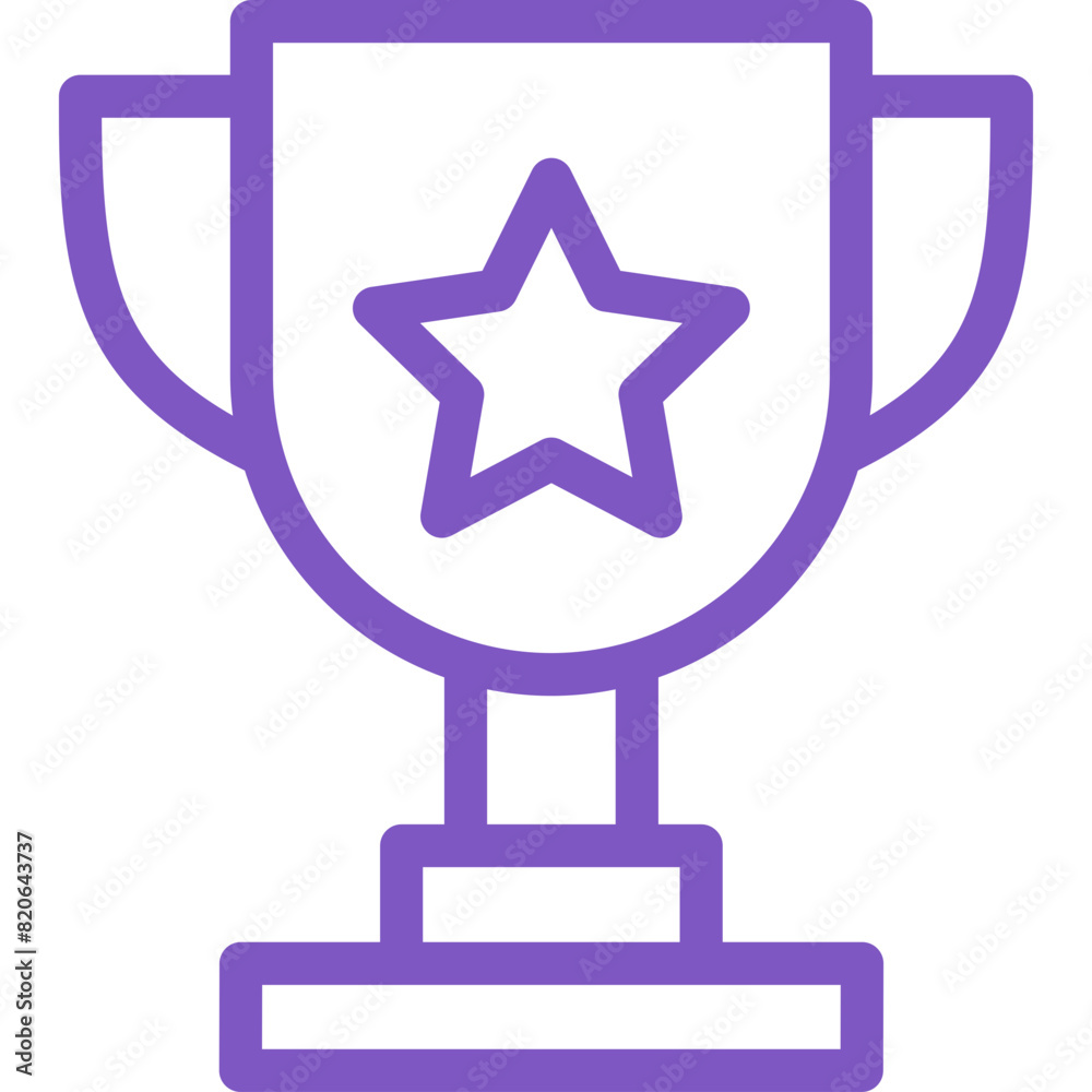 Trophy Vector Icon Design Illustration Trophy Vector Icon Design Illustration