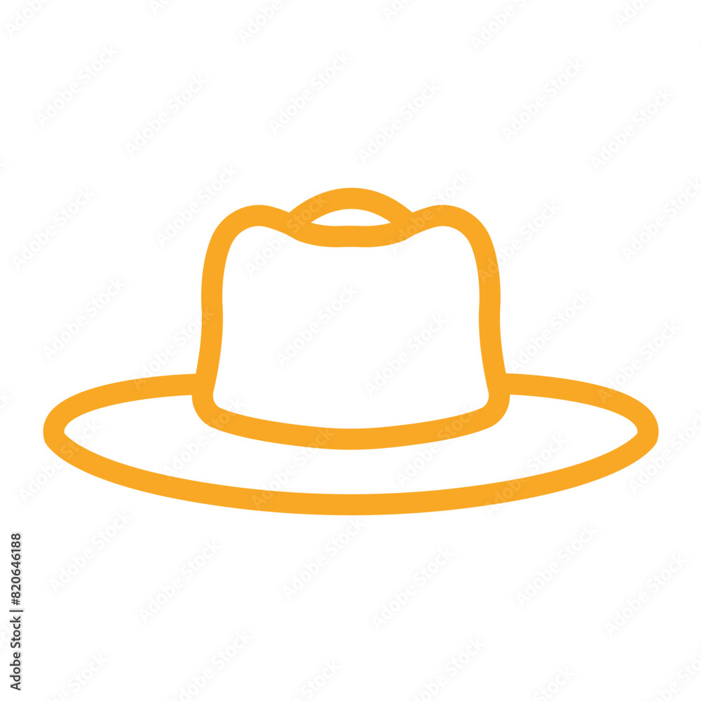 Hat Vector Icon Design Illustration Hat Vector Icon Design Illustration