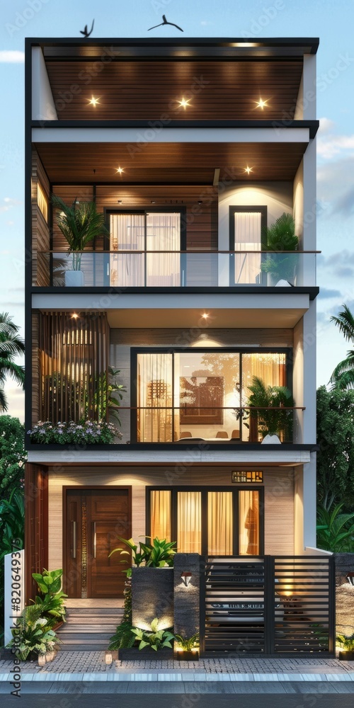 Modern Townhouse in Ho Chi Minh City, Vietnam