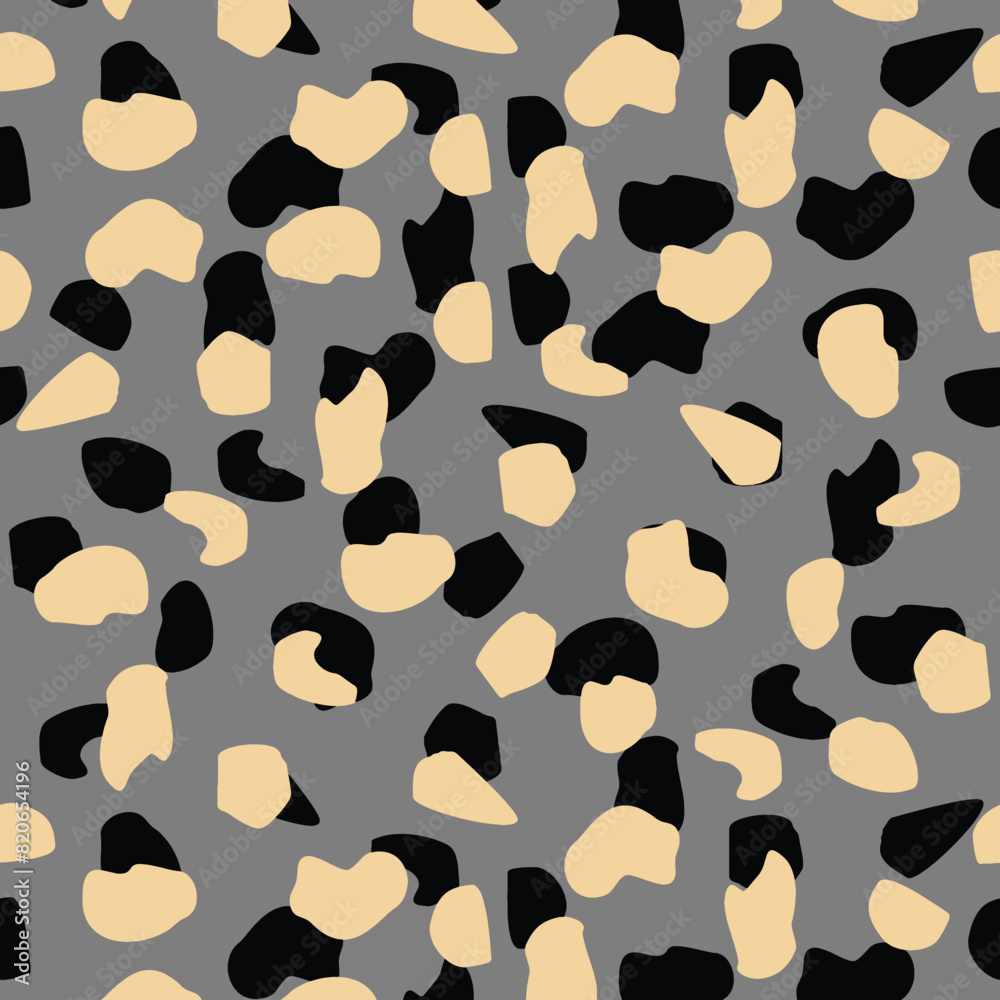 Naklejka premium seamless leopard skin texture