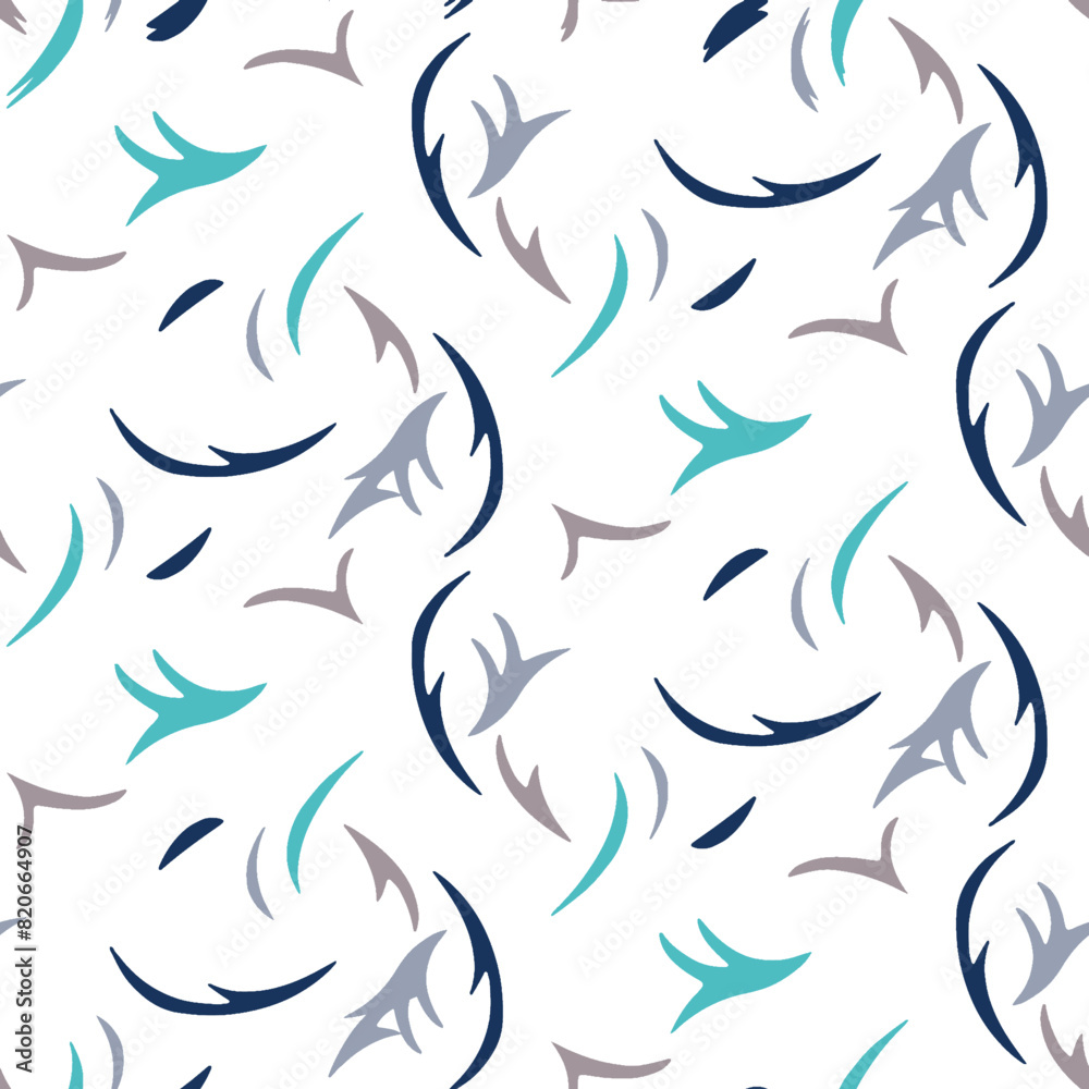 pattern with blue flowers pattern with blue flowers