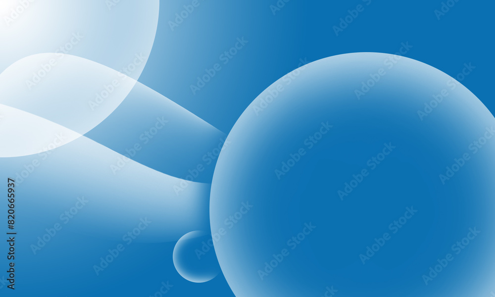 Bubbles, circles, liquid, floating on blue background with gradient and copy space. Bubbles, circles, liquid, floating on blue background with gradient and copy space.
