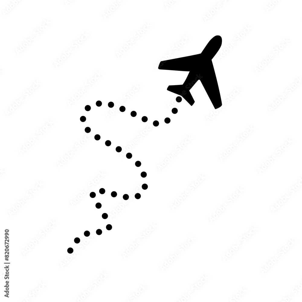 Airplane routes Airplane routes