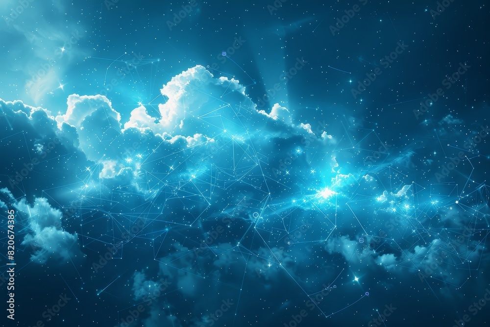 Digital cloud computing with abstract data elements Digital cloud computing with abstract data elements