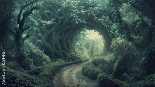 By treading a path through the wild forest of imagination  where dreams grow like mighty oak trees  you become the creator of your own fate  shaping the future with your imagination.