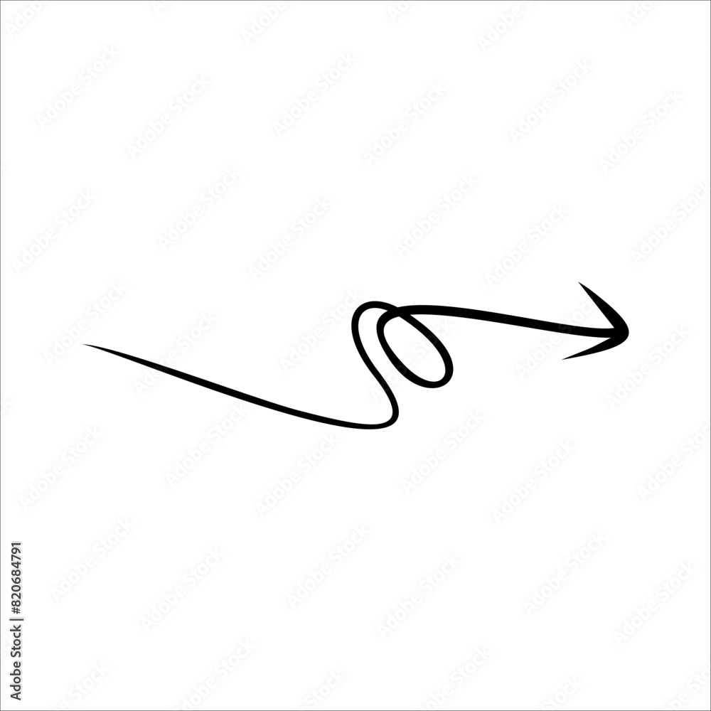 Modern Scrible Abstract Line Vector Element Modern Scrible Abstract Line Vector Element