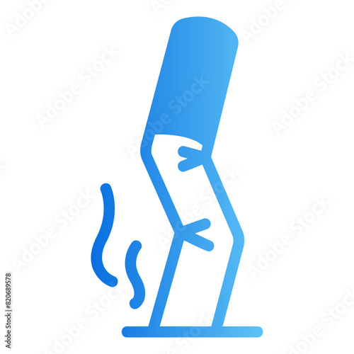 cigarette gradient icon
